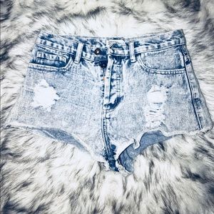 Jean shorts